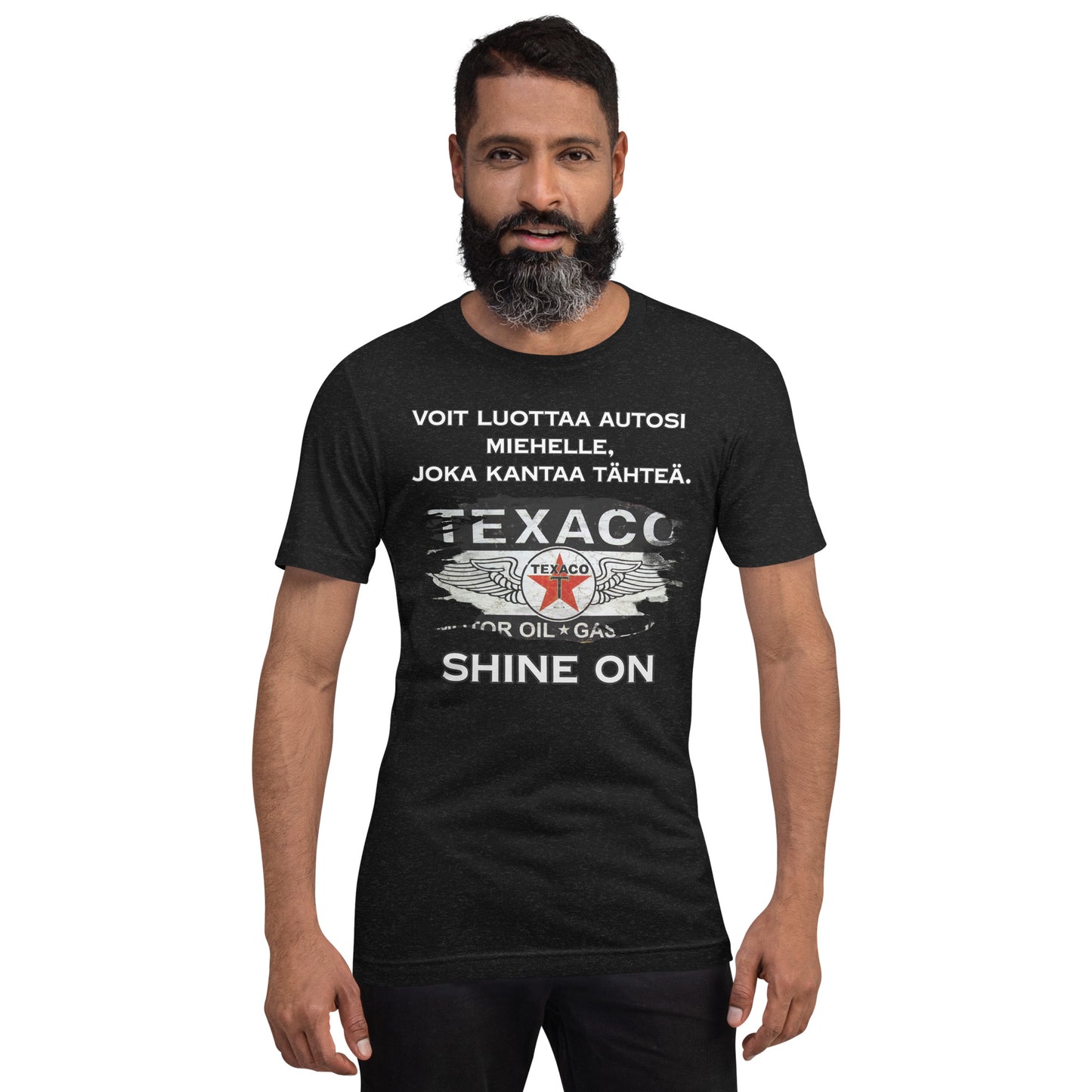 Unisex t-paita - Shine on tex  + lisää teksti