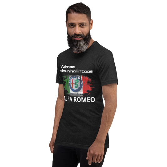 Unisex t-paita - Voimaa sinun hallintaasi+ oma teksti