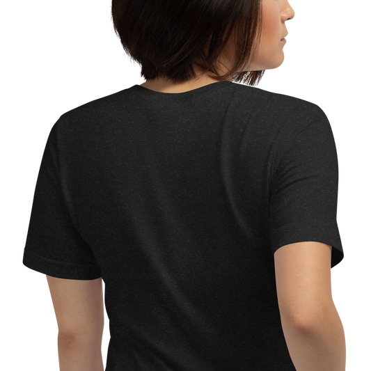 Unisex t-paita -oma teksti + Pidä se moottori elossa