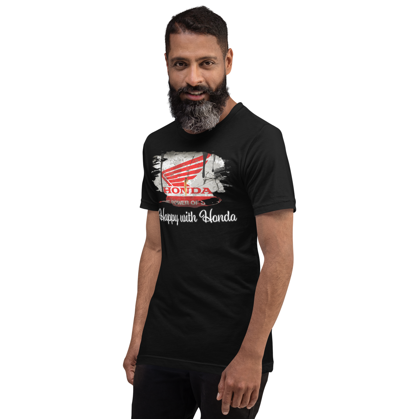 Unisex t-paita - happy with onda