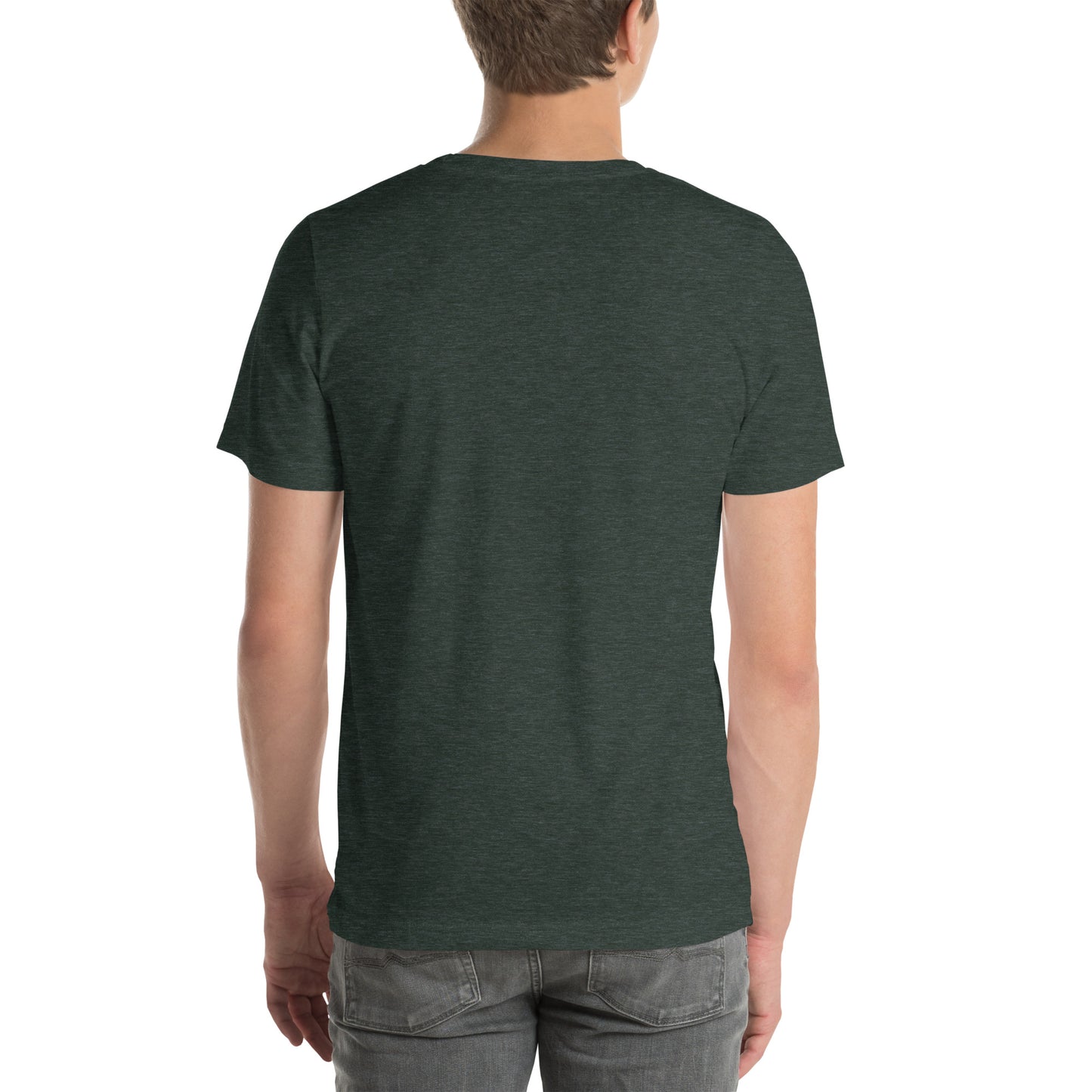 Unisex t-paita: oma teksti + en tarvitse terpiaa, jos vain saan neuloa