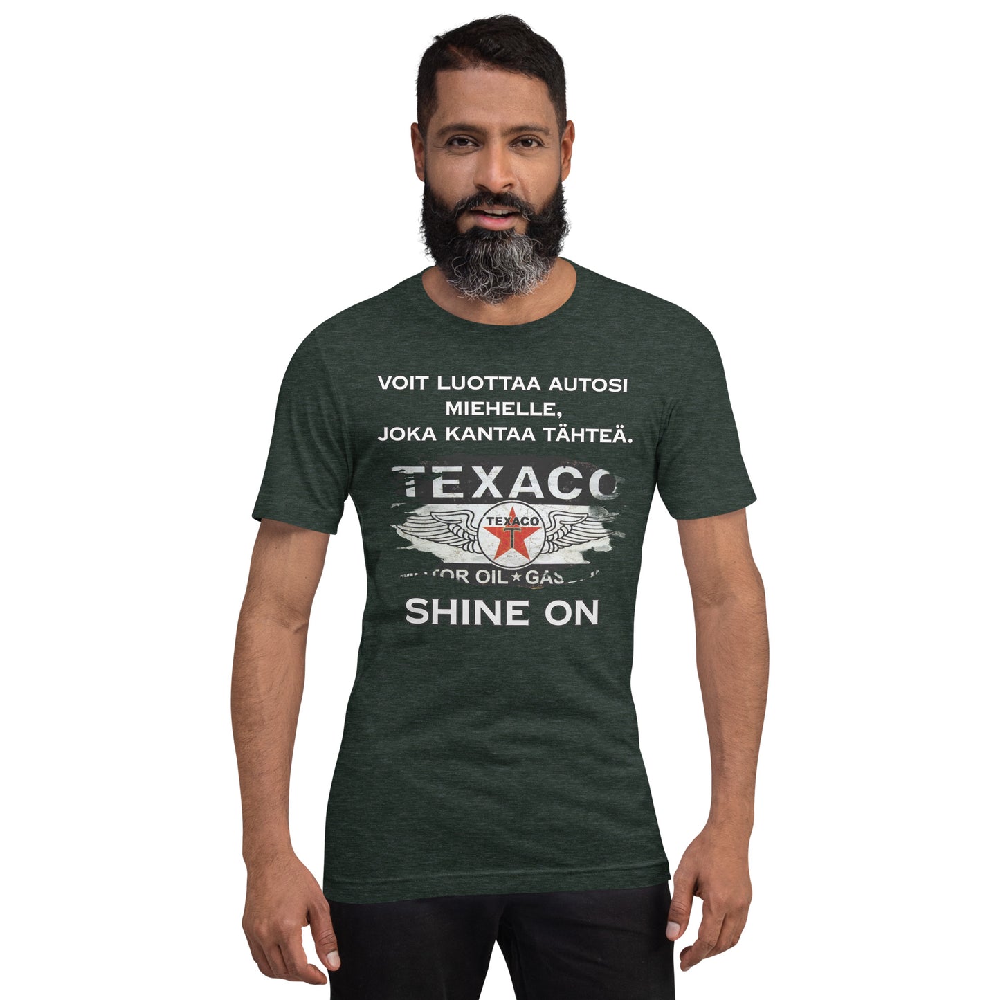 Unisex t-paita - Shine on tex  + lisää teksti