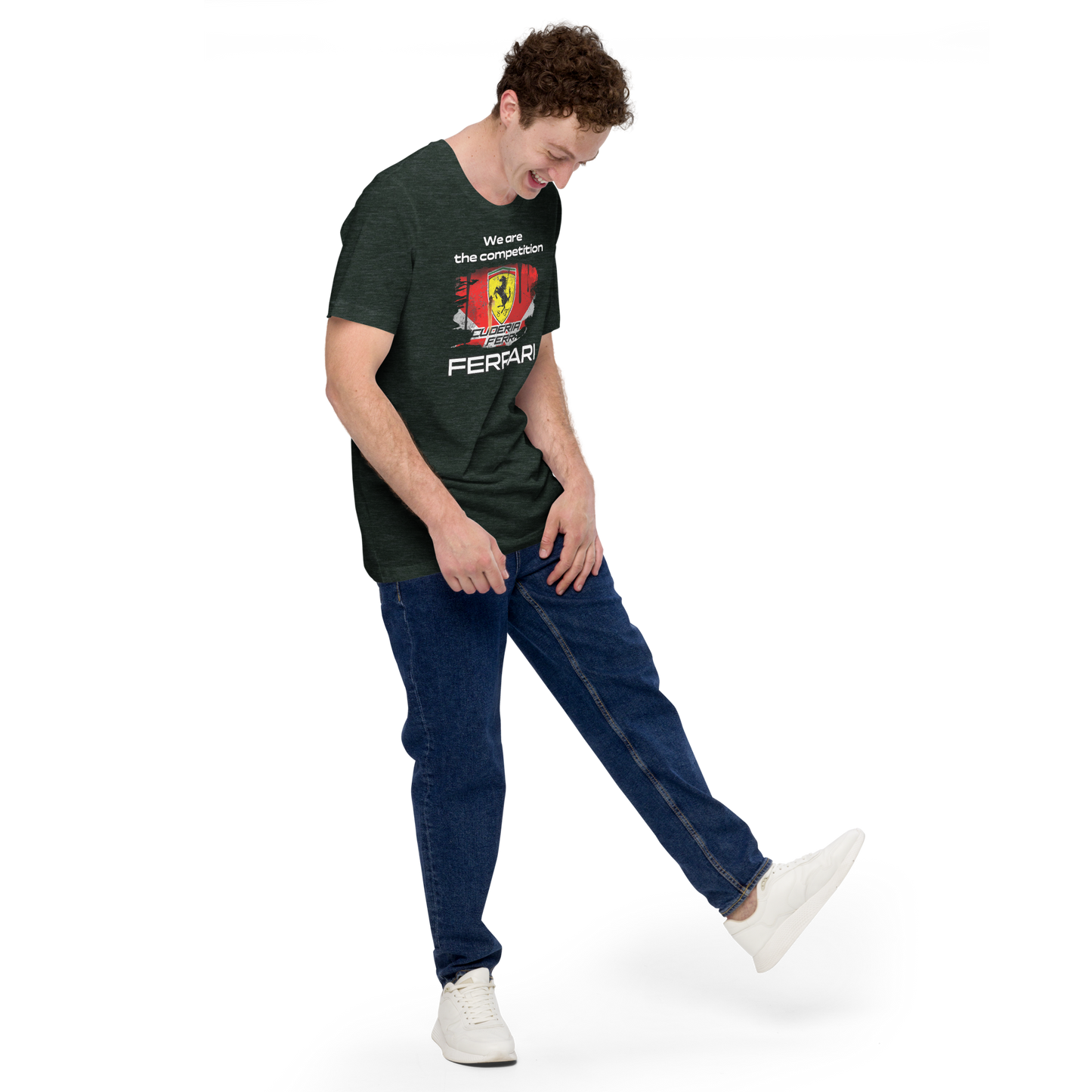 Unisex t-paita -ori+ oma teksti