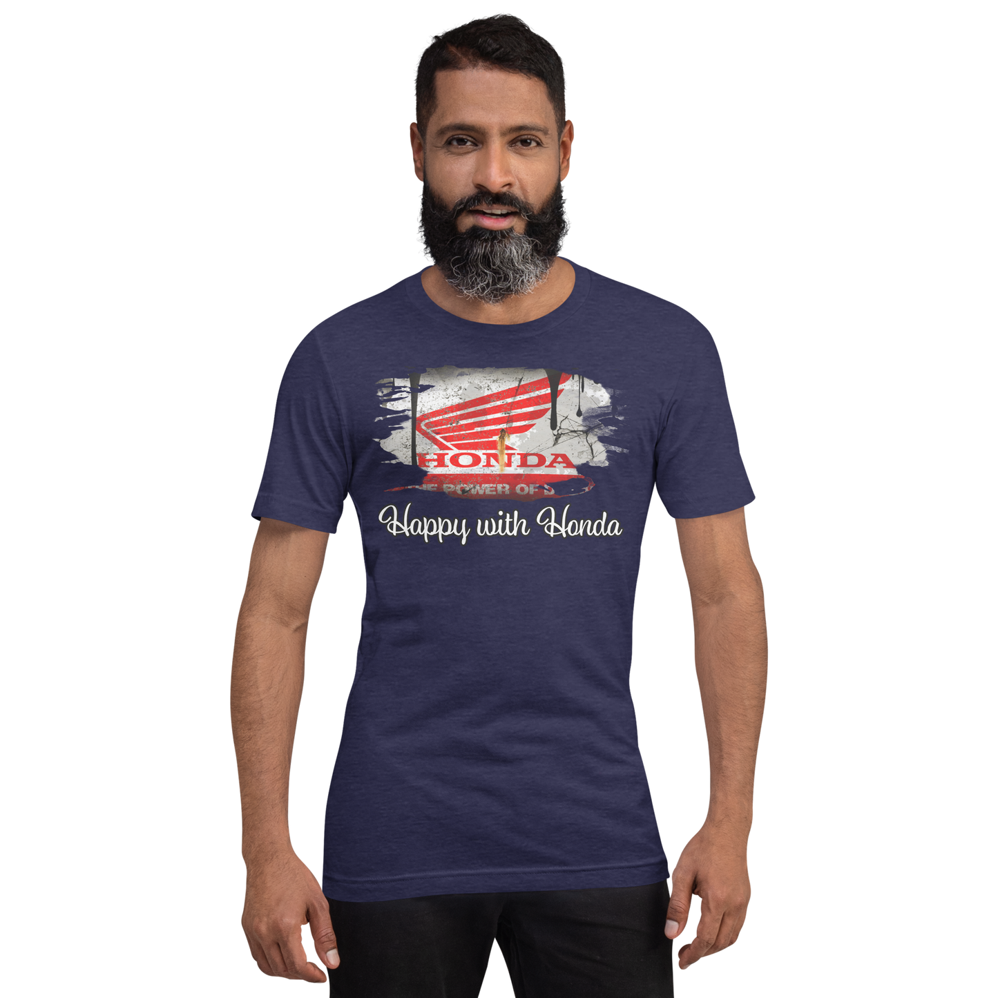 Unisex t-paita - happy with onda