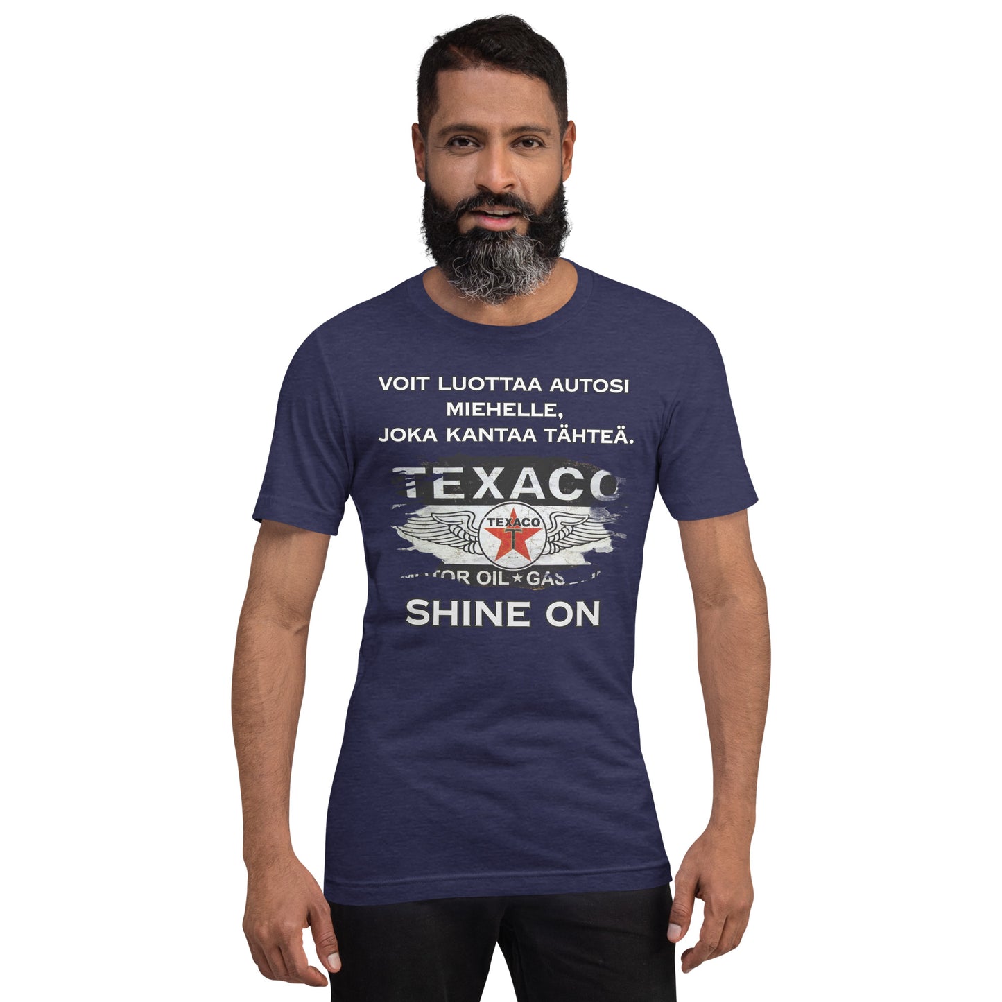 Unisex t-paita - Shine on tex  + lisää teksti