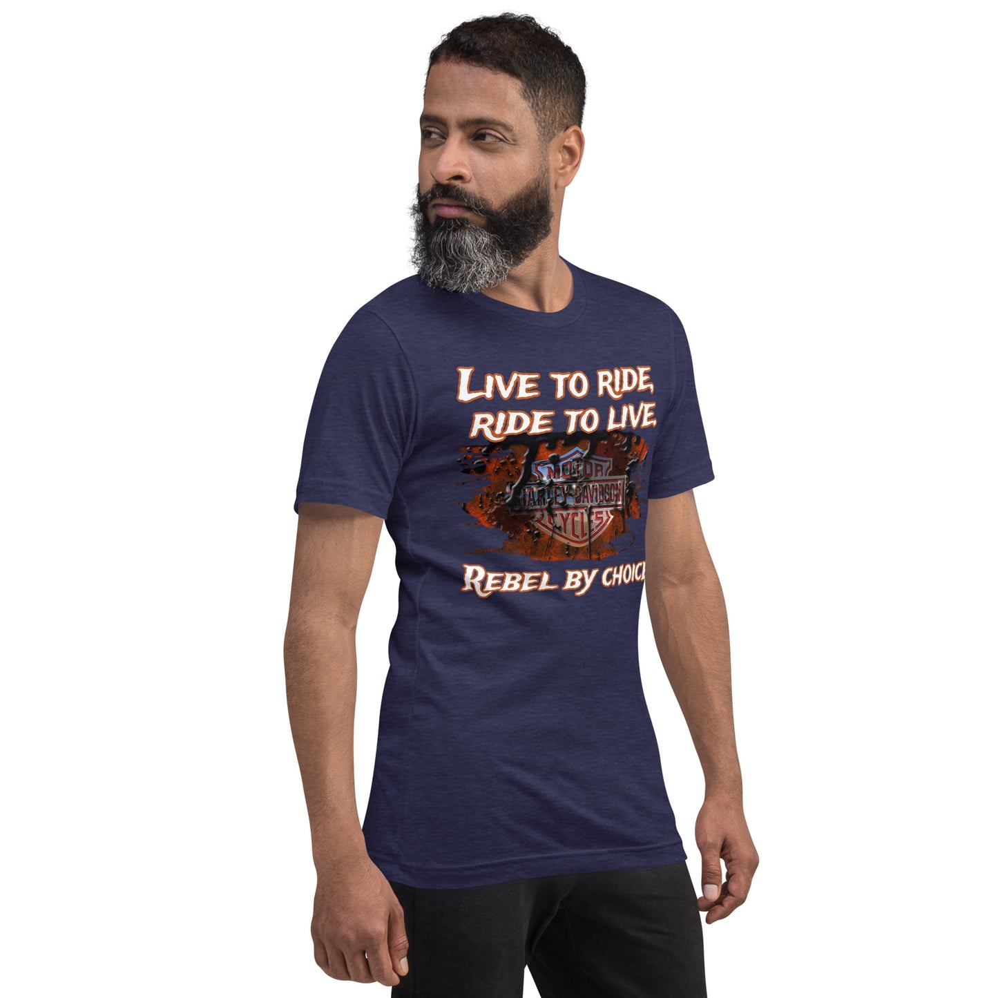 Unisex t-paita - Rebel by choice + muokkaa oma teksti