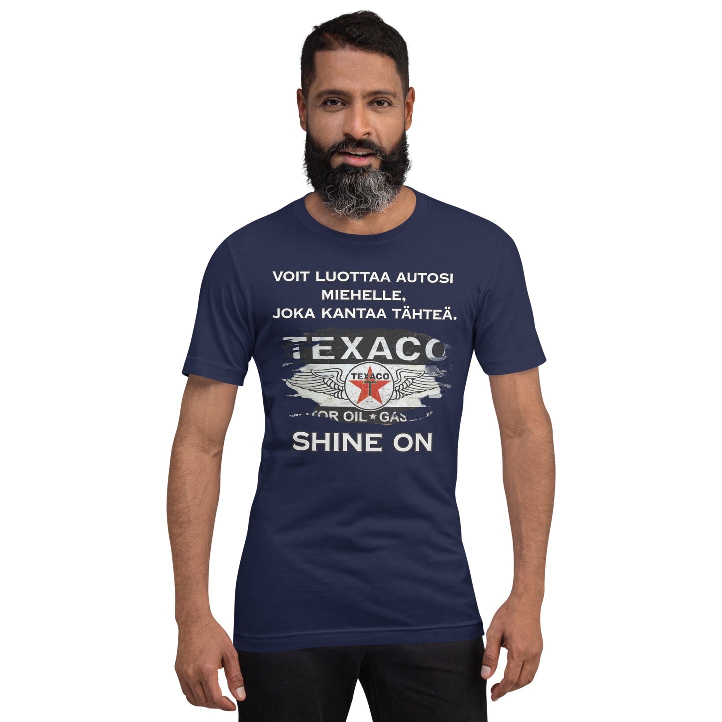 Unisex t-paita - Shine on tex  + lisää teksti