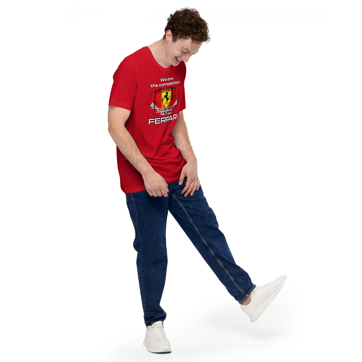 Unisex t-paita -ori+ oma teksti